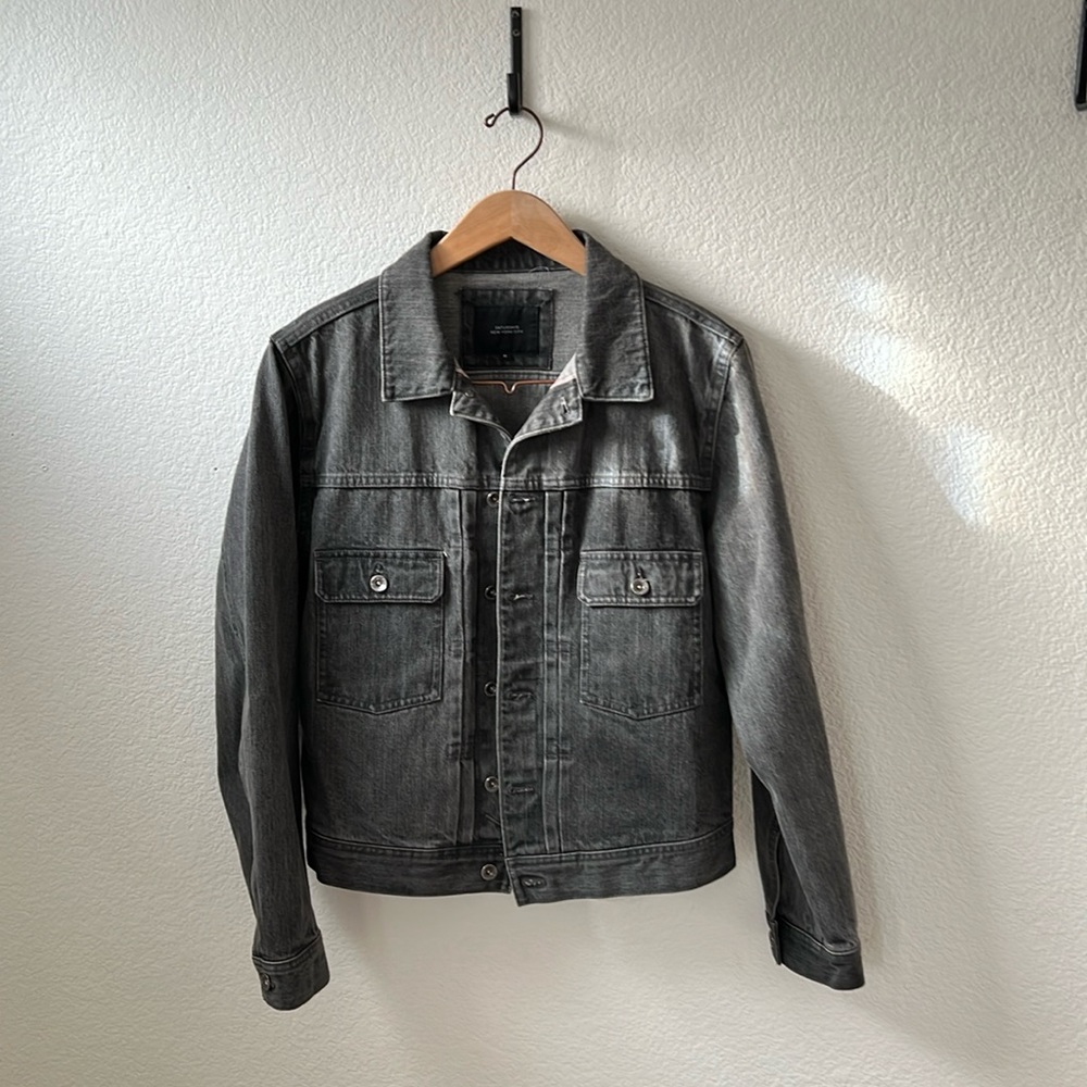 Saturdays NYC Black Selvedge Denim Jacket